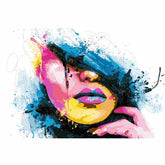 Painting by Numbers Modern Art Modern Art Face